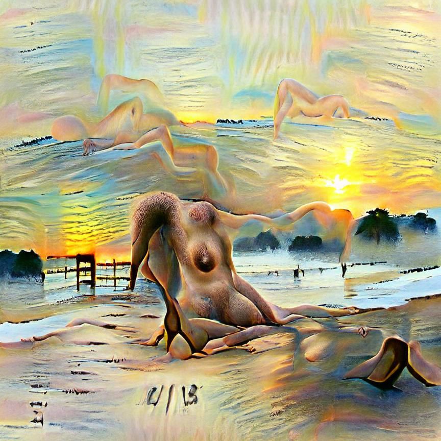 Sunrise Over Misty Mountains