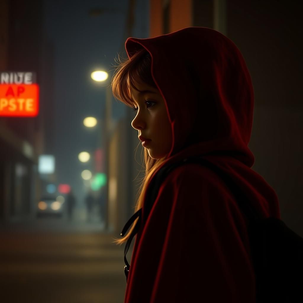 Little Red Riding Hood in the Urban Hood