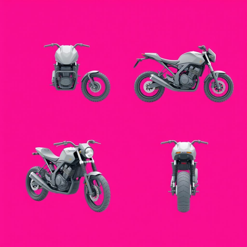 Universal Standard Motorcycle Technical Reference Sheet in C...