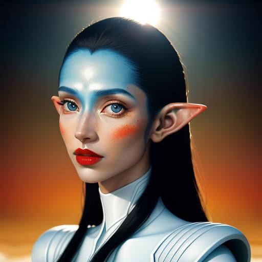 Cosmic elf girl