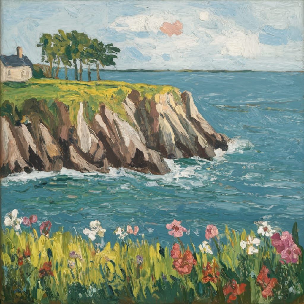 Summer Day on the Island of Noirmoutier