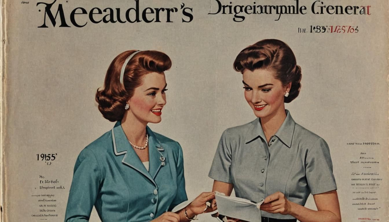 Reader's Digest Cover: Modern Women of the 1950s