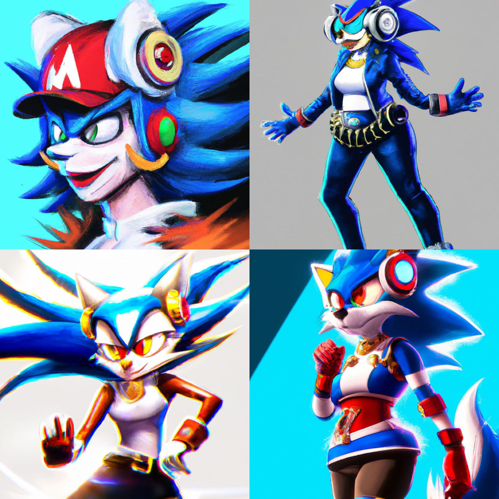 Maria Robotnik Sonic Artstation Trending Style