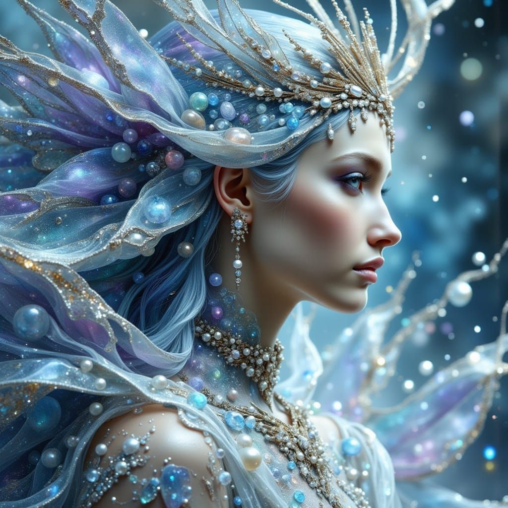 Enchanted Faerie Princess in Baroque Splendor