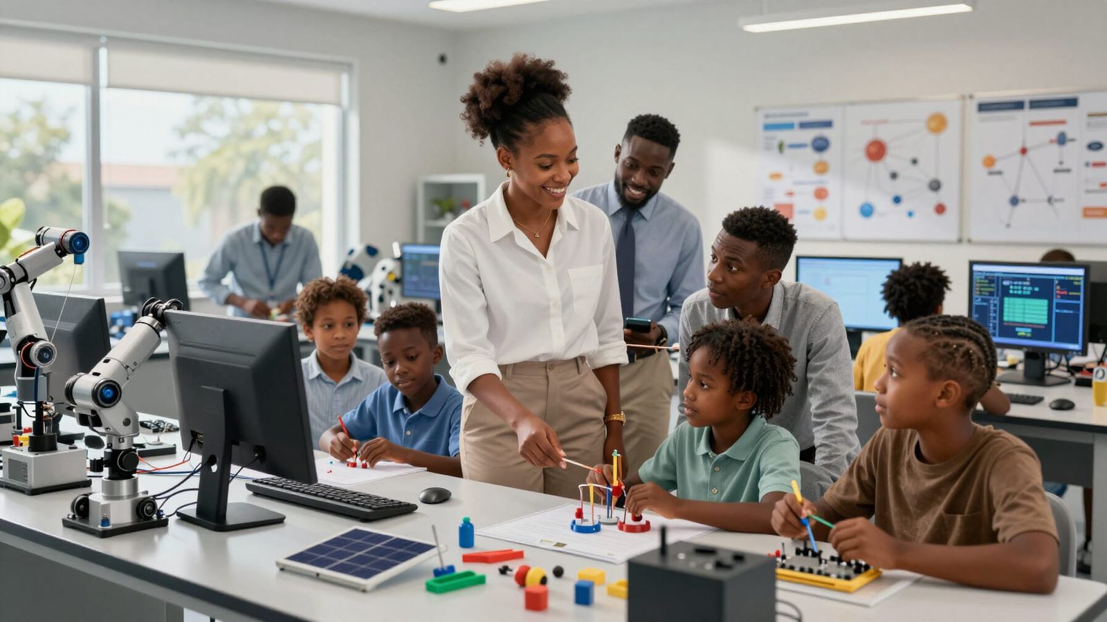 Nigerian Innovation Lab: Robotics, STEM, and Mentorship