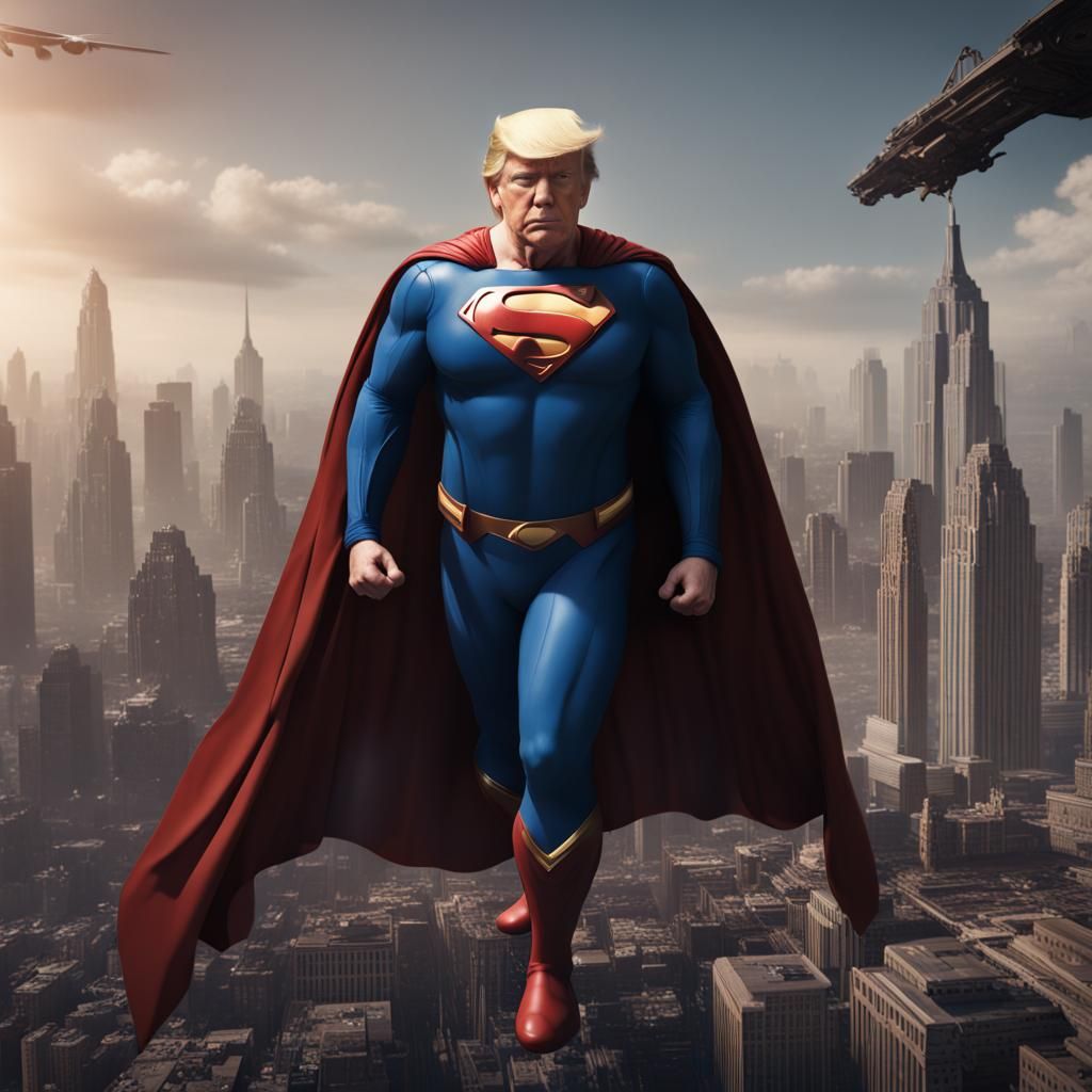 Superman in Trump Era: Fantastical Metropolis