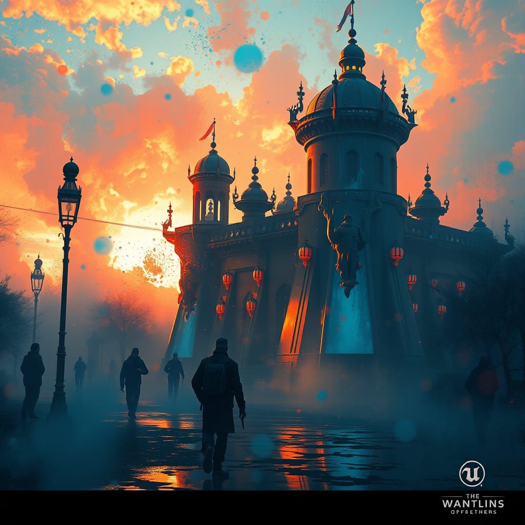 Shadow Walker: Dynamic Lighting Concept Art