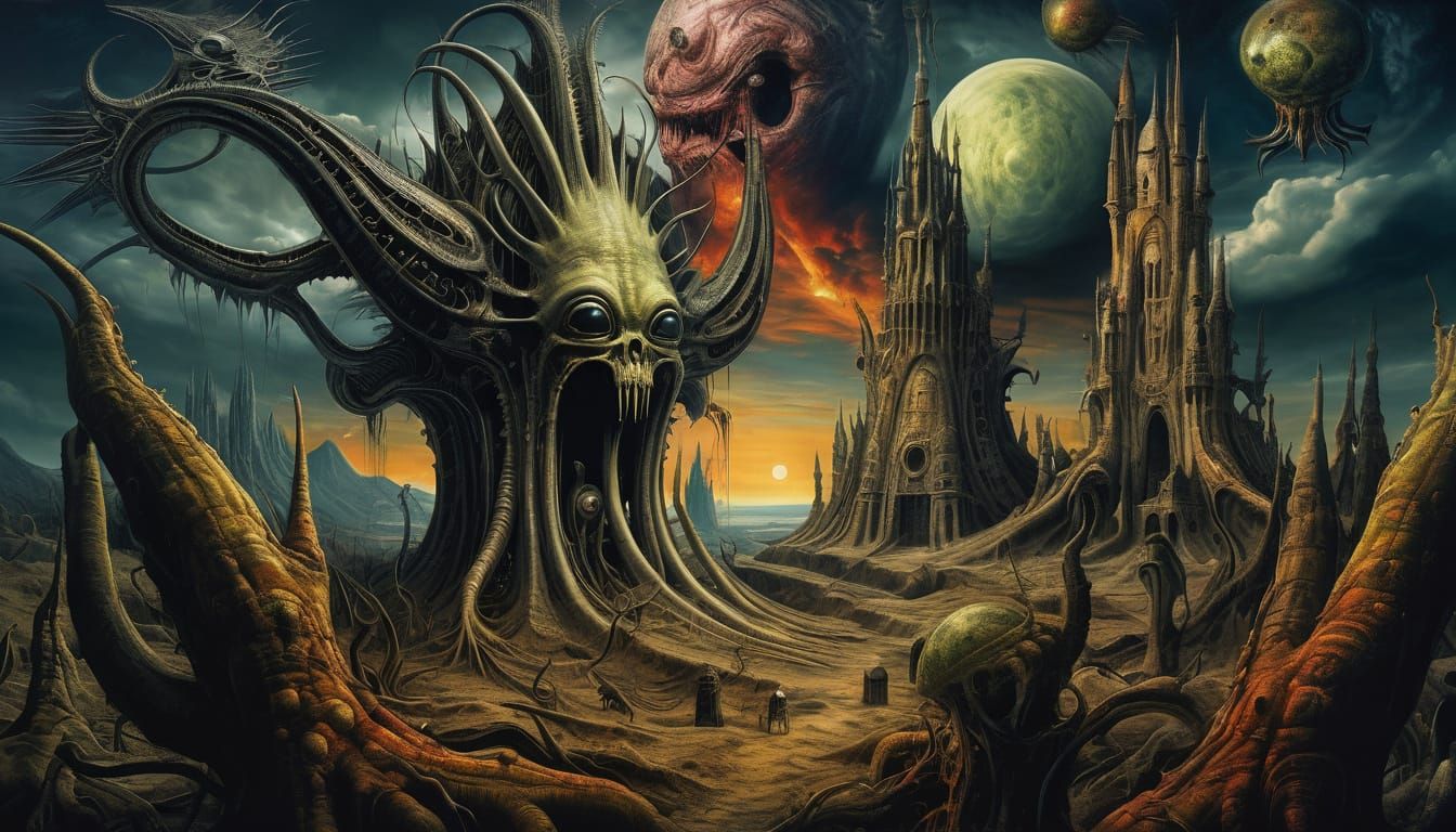 JUGGERNAUTIC-SURREAL LANDSCAPE #3