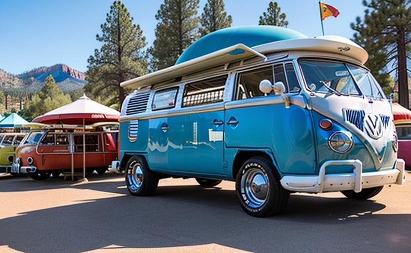 VW Van Dragster at County Fair in Arizona
