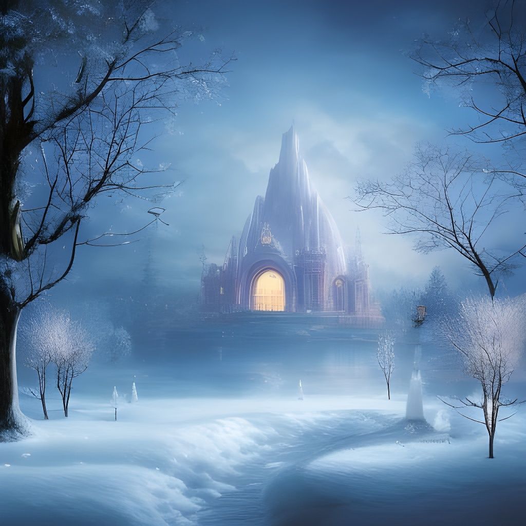 Winter Wonderland: A Pristine Holiday Scene