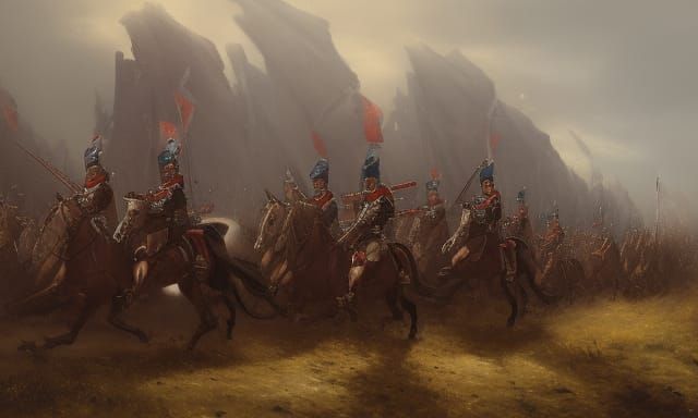 Charge of the Heavy Brigade: Crimean War Battle