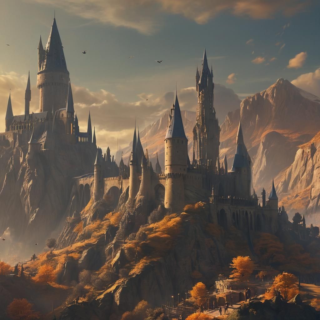 Harry Potter at Hogwarts: Quidditch Concept Art