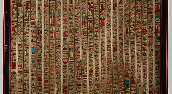 ancient papyrus manuscript