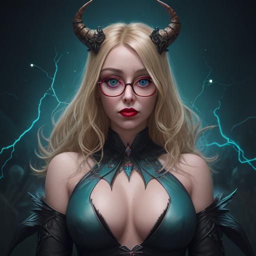 Hypnotist and Dazed Woman: Fantasy Concept Art