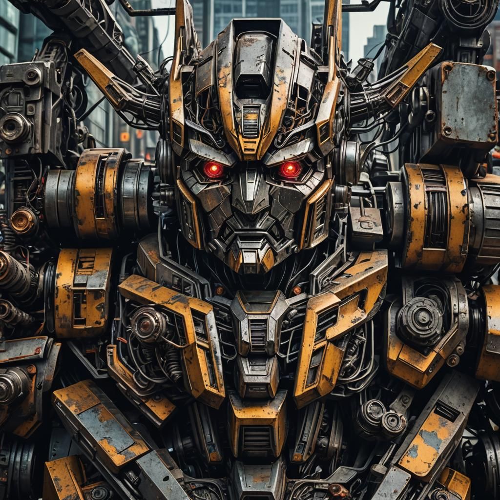 Hyperrealistic Transformer with Intricate Details