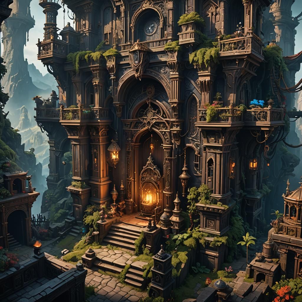 Fantastical Lair of the Stationary Bandit