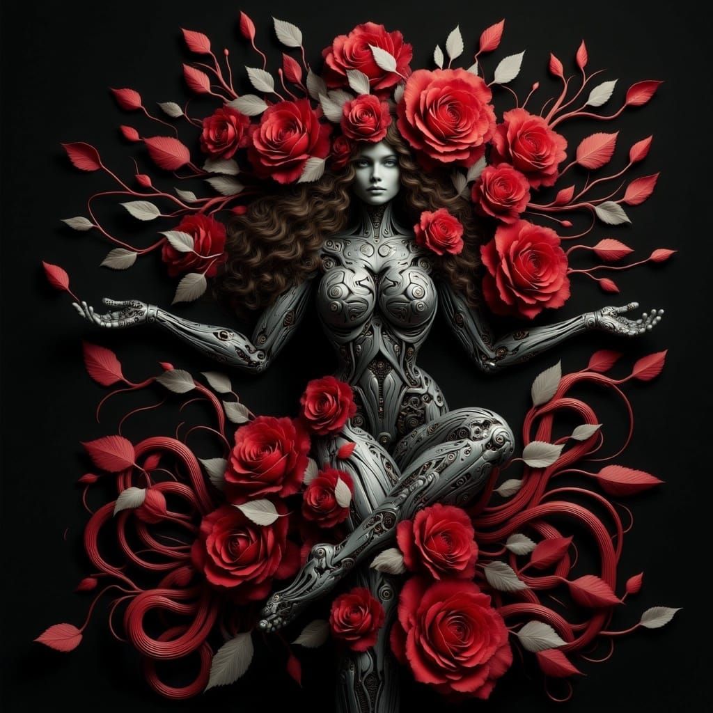 Mechanical Witch Creating Electronic Storm