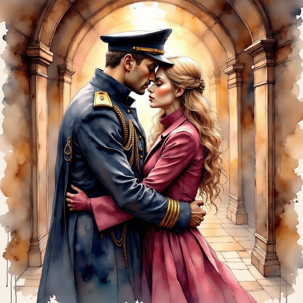 Babylon 5: Sci-Fi Romance in Watercolor