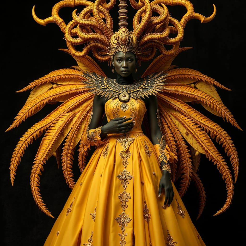 African Mythology in Avant-Garde Style