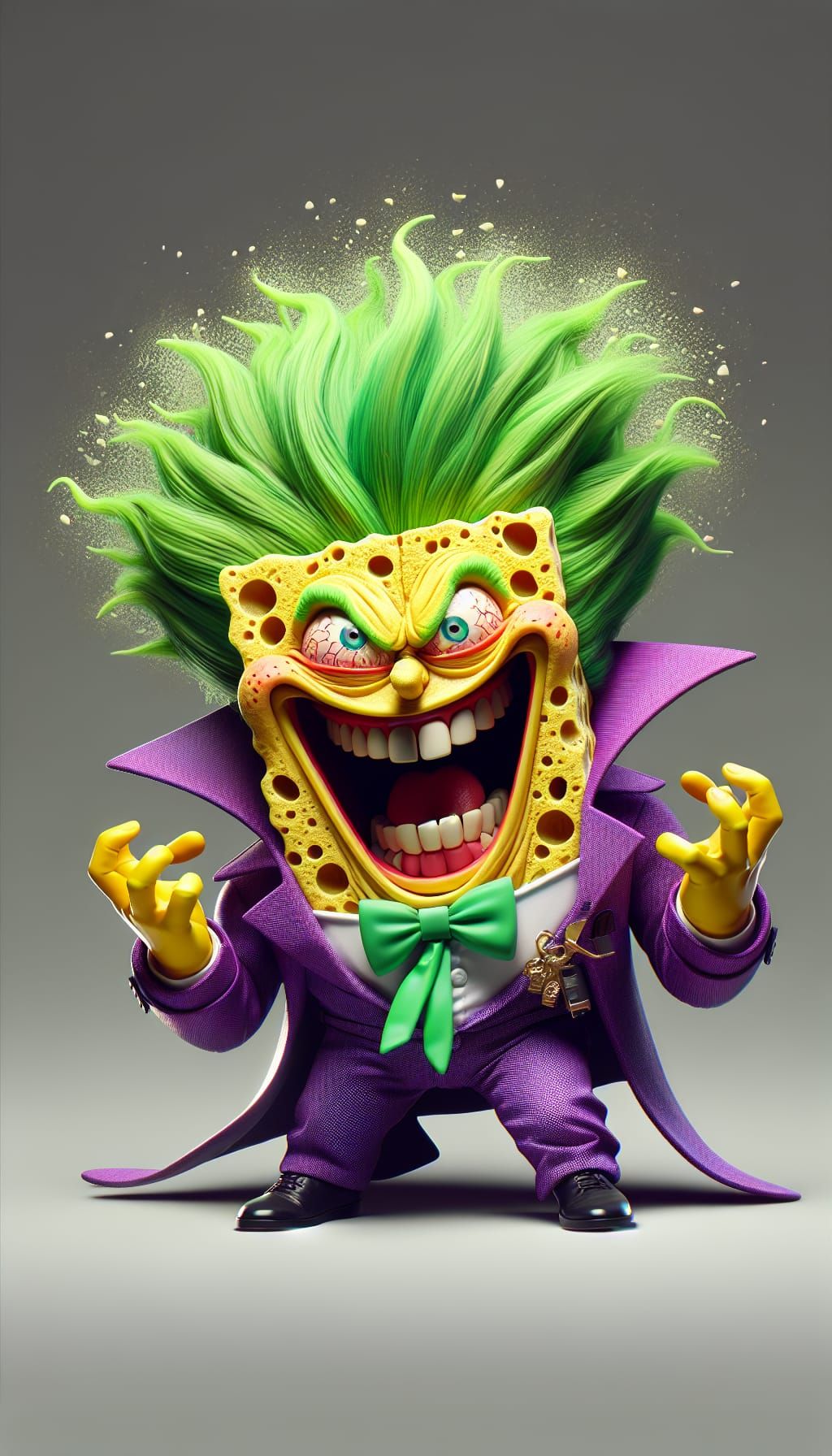 SpongeBob SquarePants as The Joker