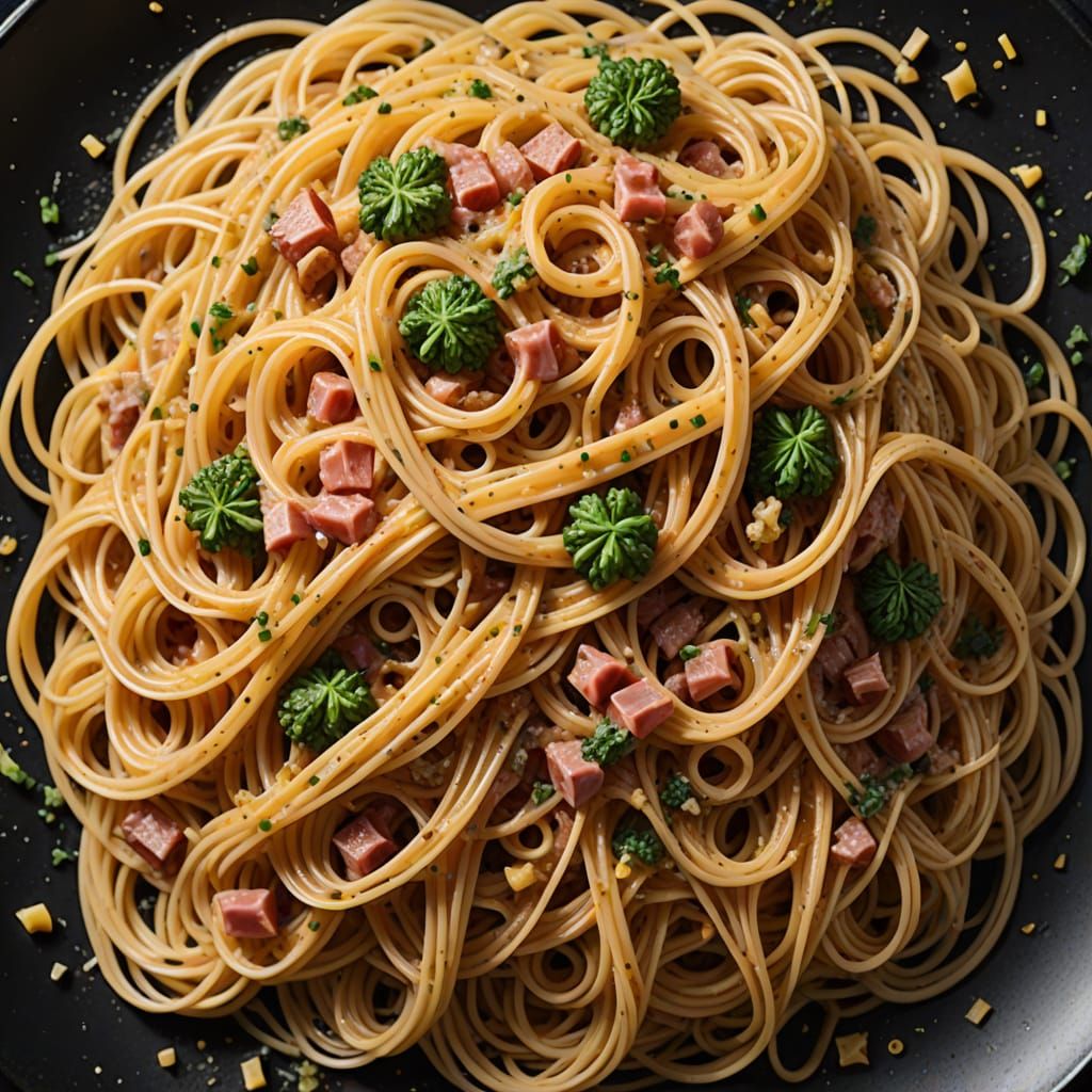 Neuroplastic Synesthesia Spaghetti Carbonara Junction