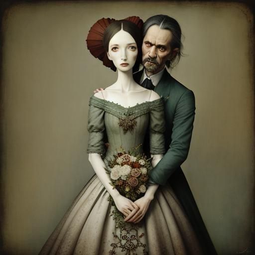 Melancholic Portrait Inspired by Roversi and Shaden