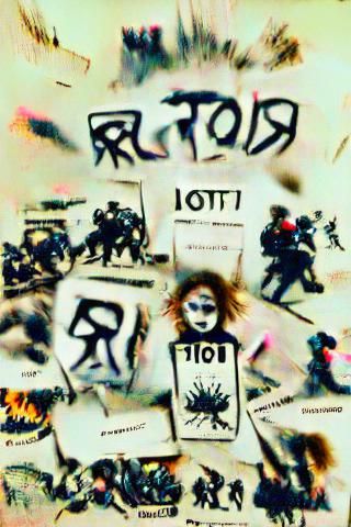 Chaotic Riot: A Visual Representation of Disorder