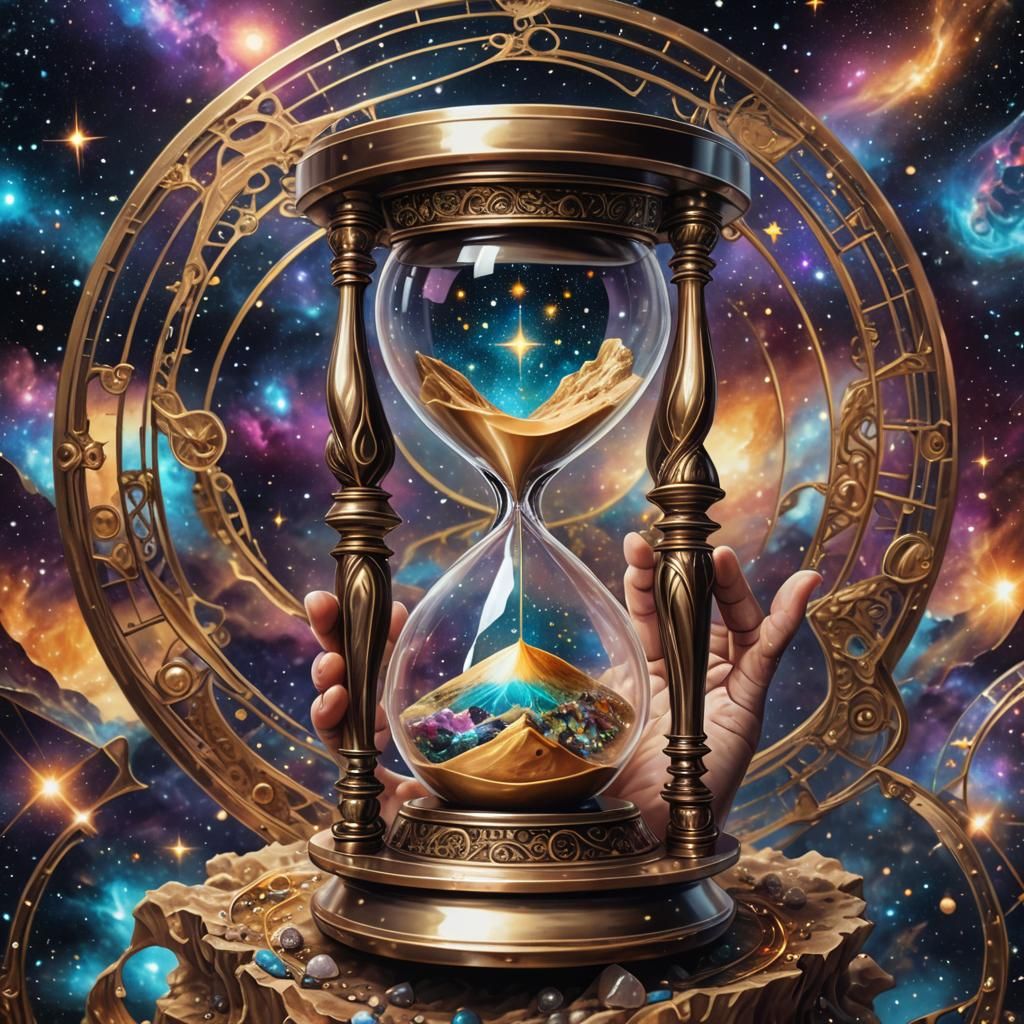 Time slipping through my hands.