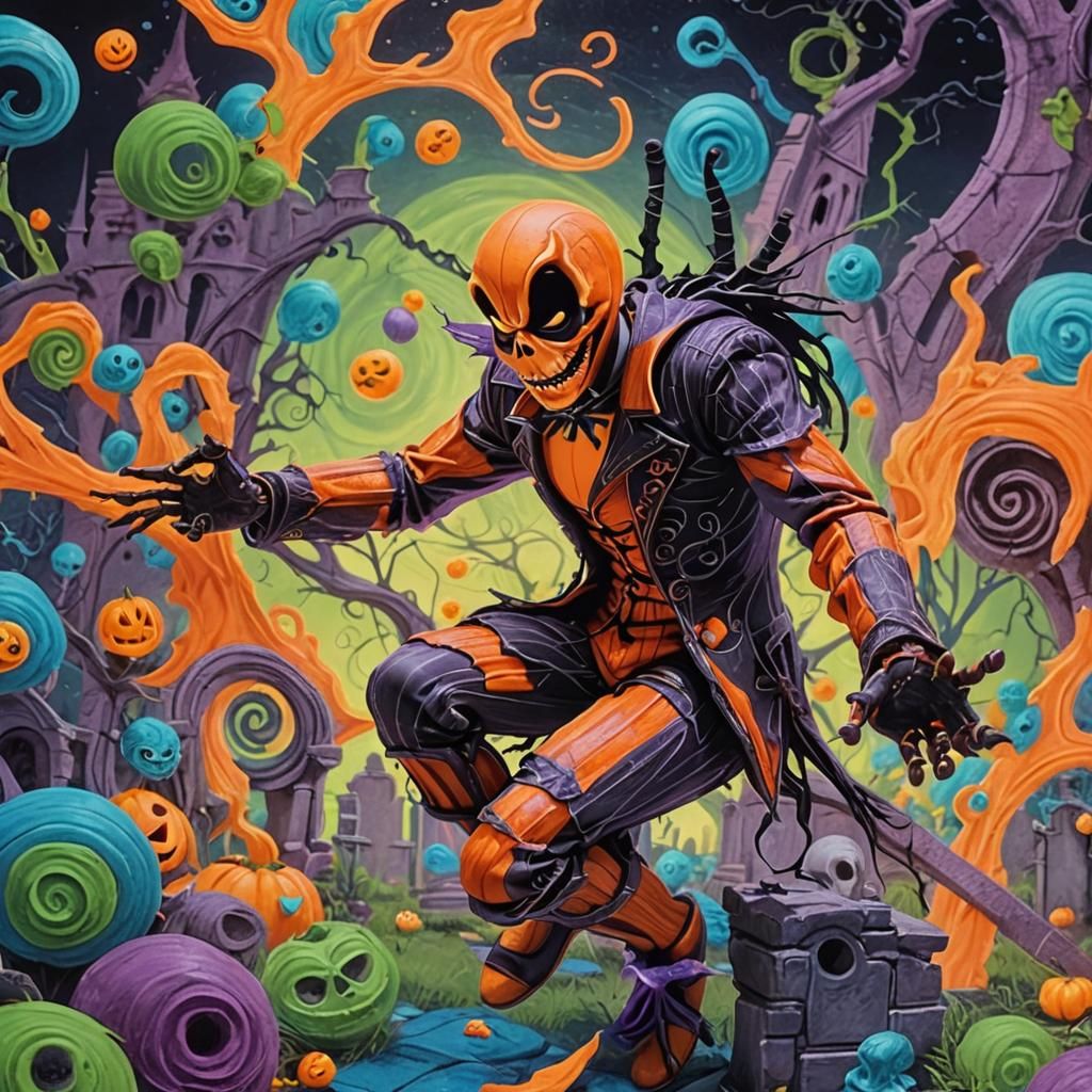 Jack Skellington in Gothic Stop Motion Fantasy