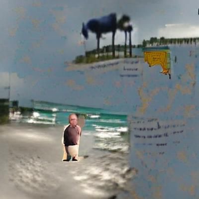 Surreal Scene Generated from Internet Culture Prompt
