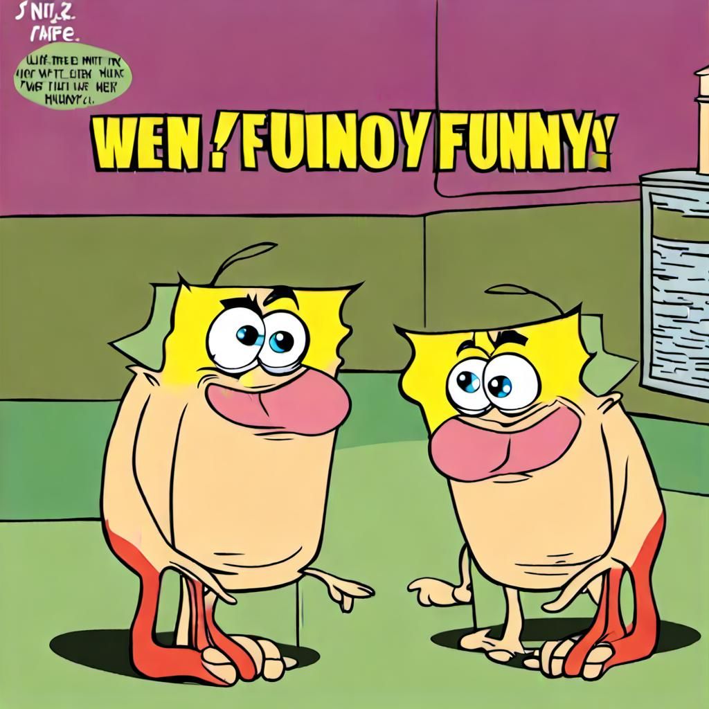 Abstract AI Interpretation of Humor and Comedy