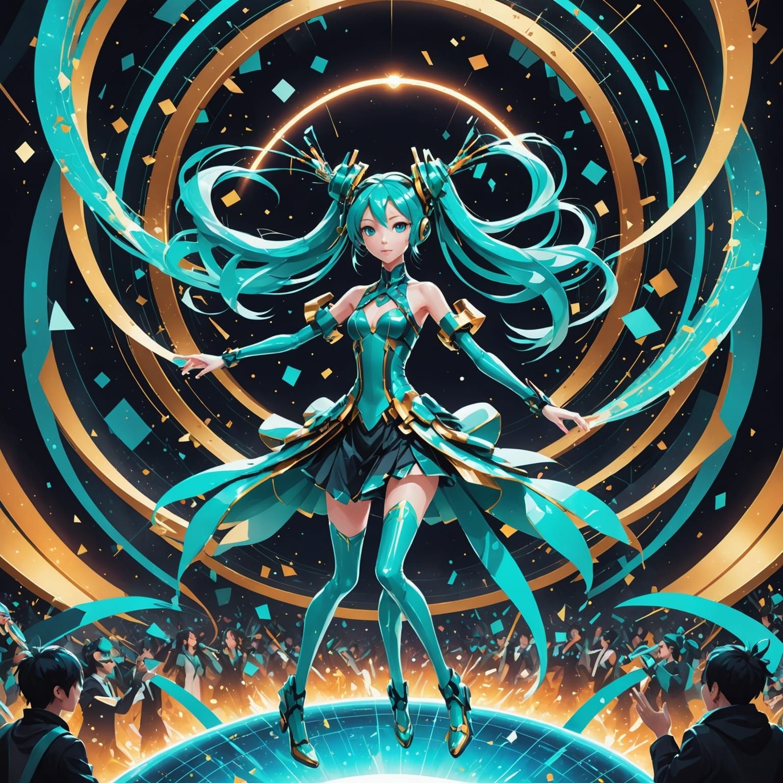 Hatsune Miku: Digital Goddess in Concert