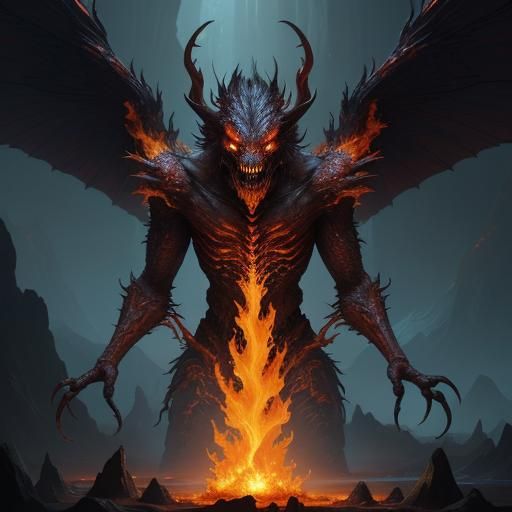 Towering Insect as Fantasy Concept Art