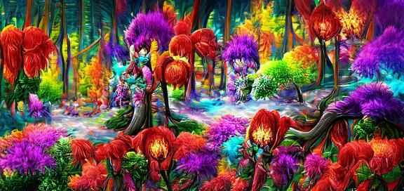 Rainbow Forest