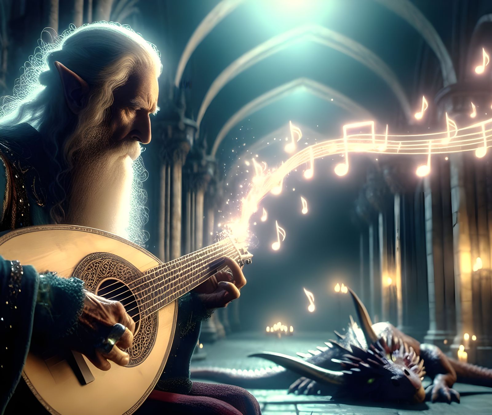 THE ELF MINSTREL ; SLEEP SONG