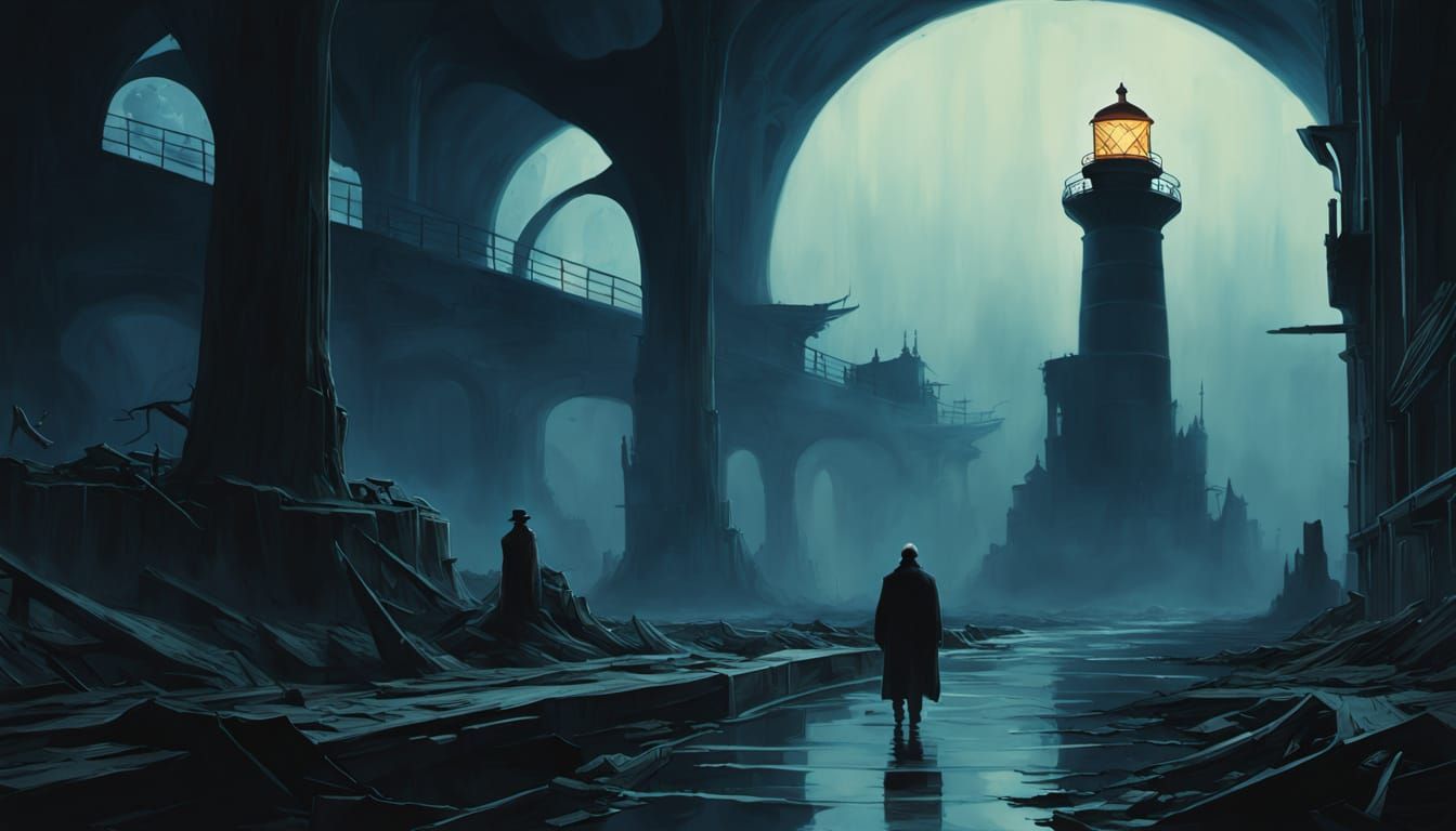 Dark Fantasy VHS Tape Aesthetic in 90s TV Style