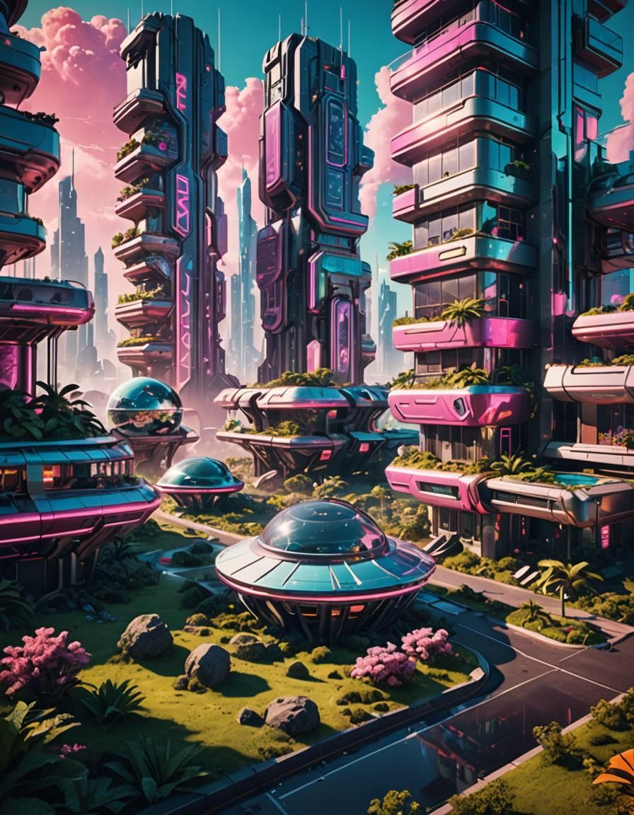 Retrofuturistic Landscapes VOO3!