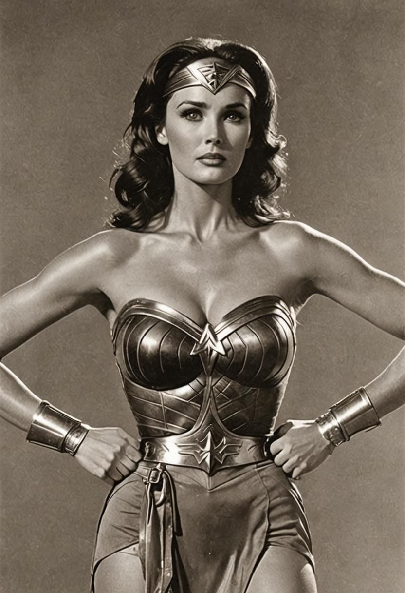 Lynda Carter as Wonder Woman in Armor