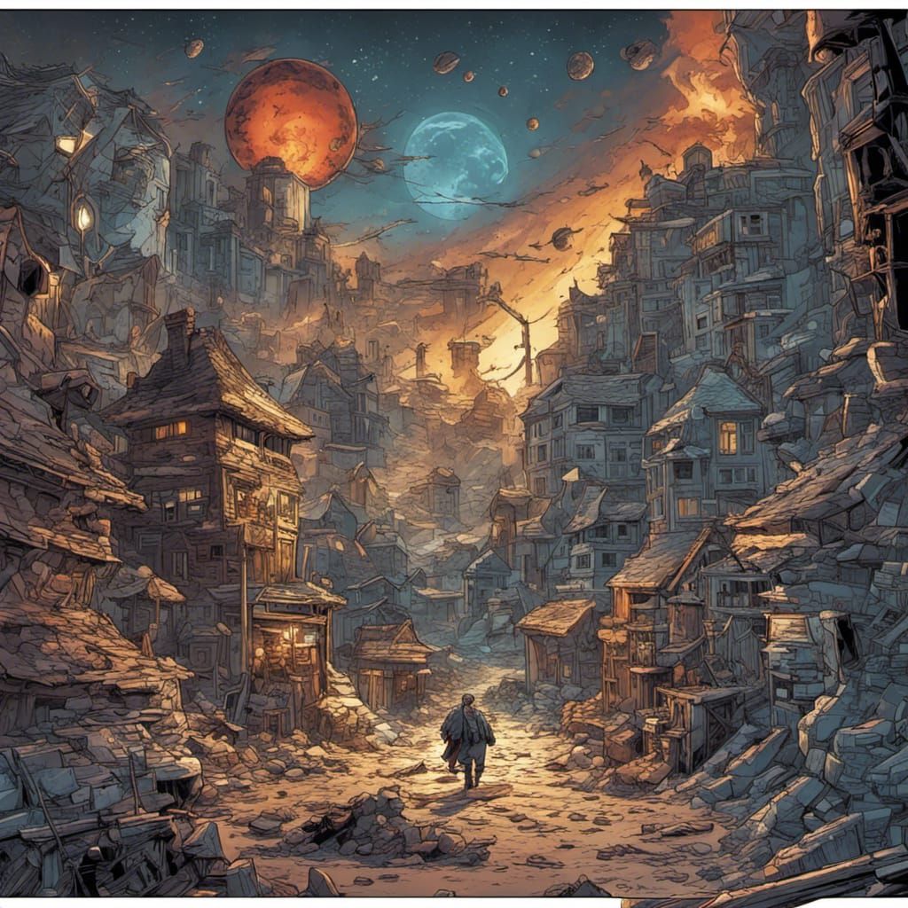 Dynamic Comic Book Art Illustration