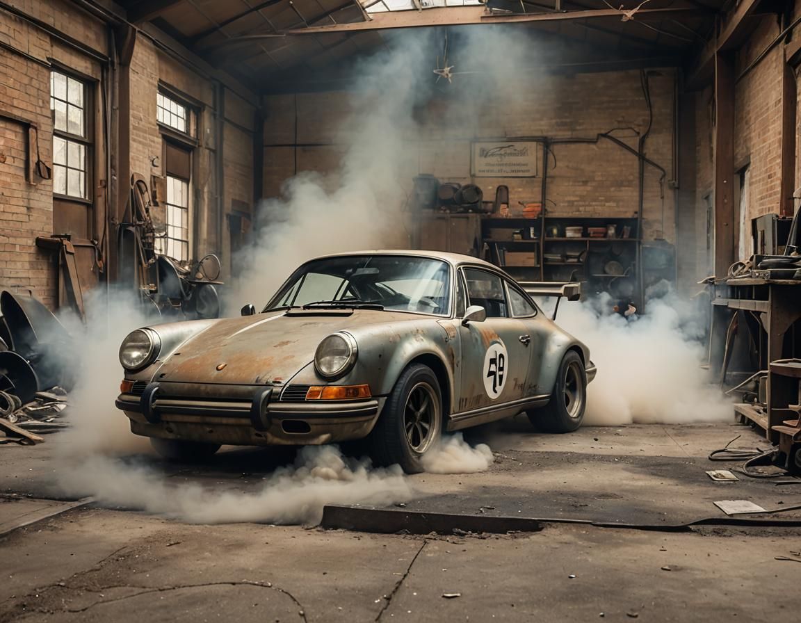 barnfind 1970s era patina race car Porsche 911 Carrera RSR 2.8 ,