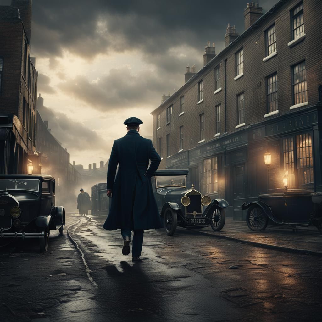 Tommy Shelby Peaky Blinders: Epic Digital Matte Painting