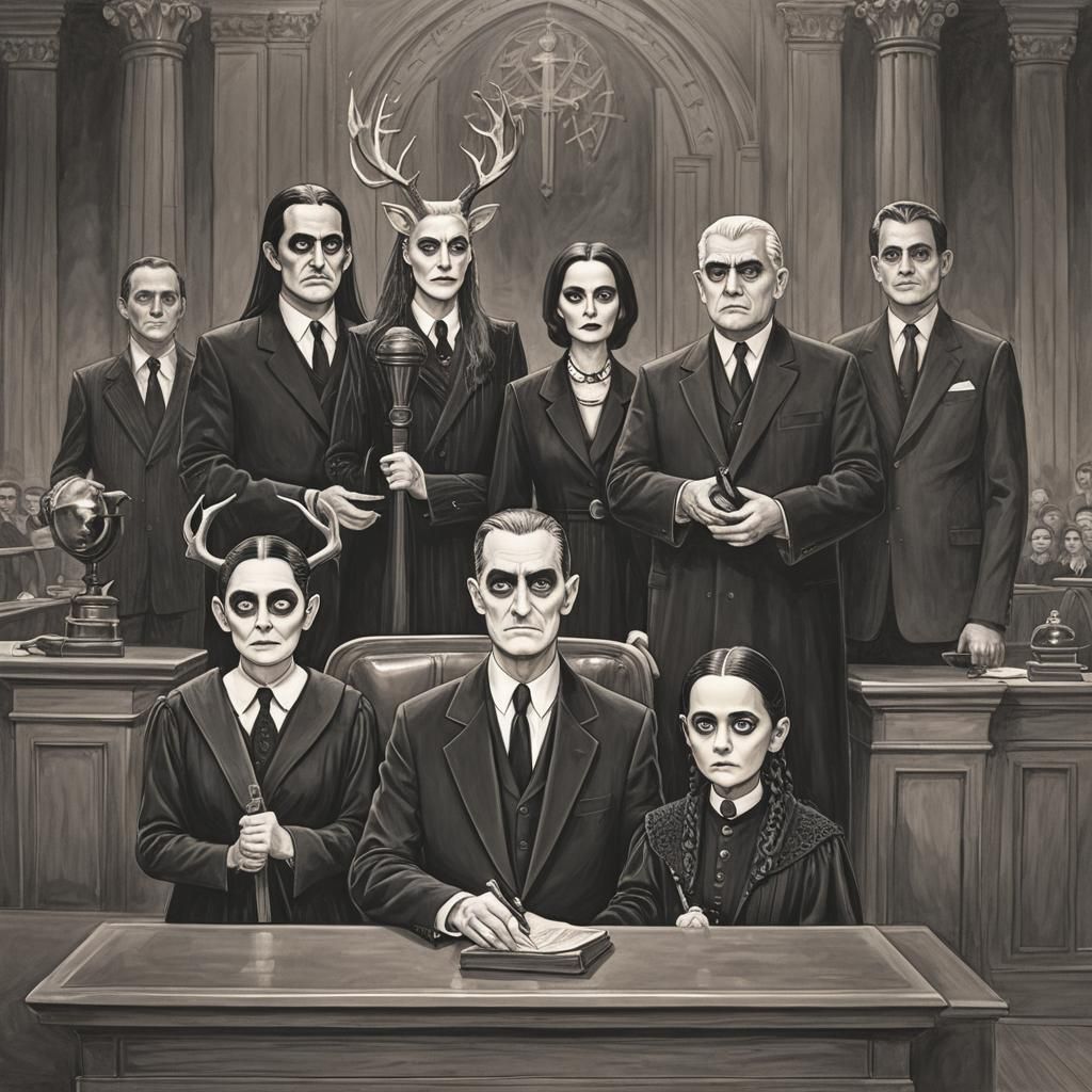 The Addams Family as Supreme Court Justices