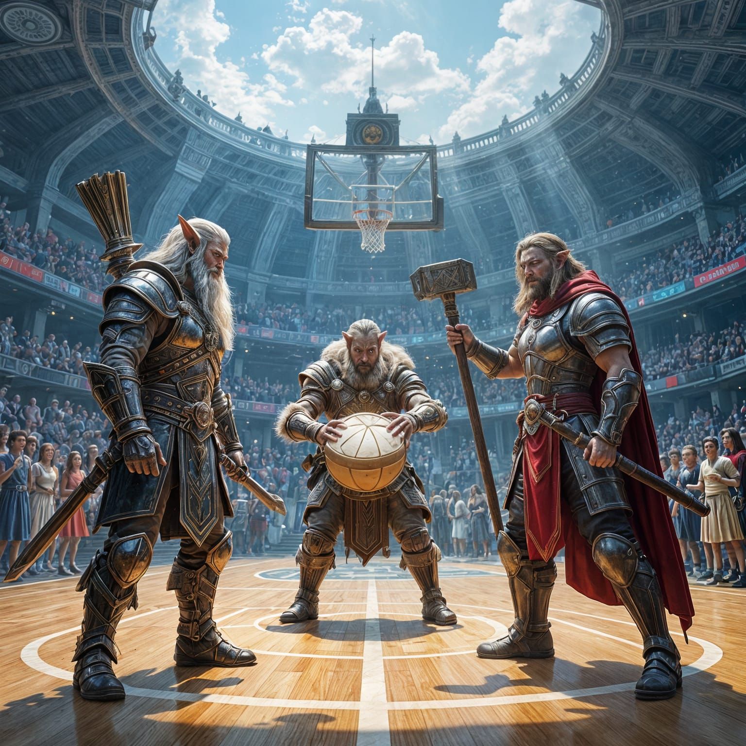 Sky Islands Tournament with Magical Portal