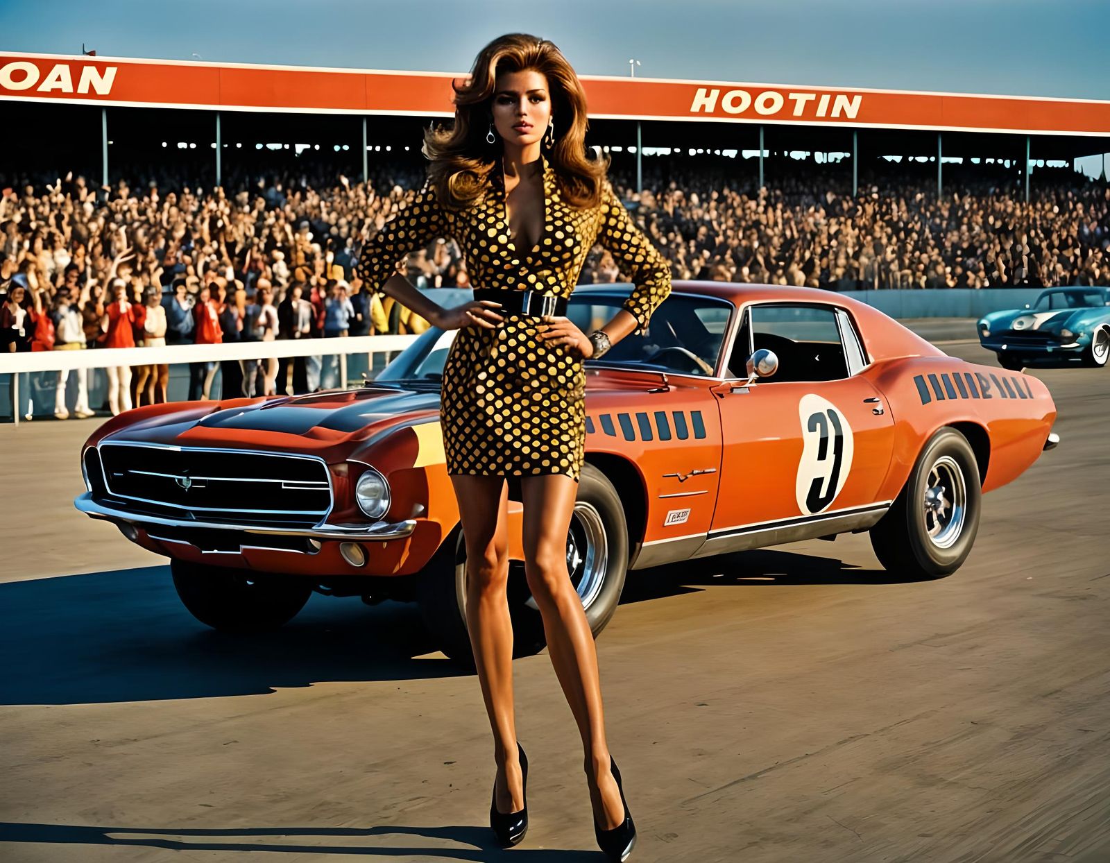 Retro Glamour: 1960s Drag Race Winner