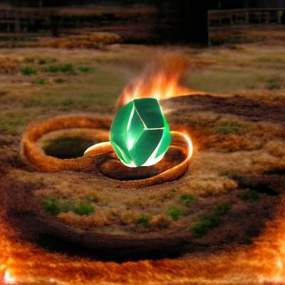 Emerald Ring Ablaze