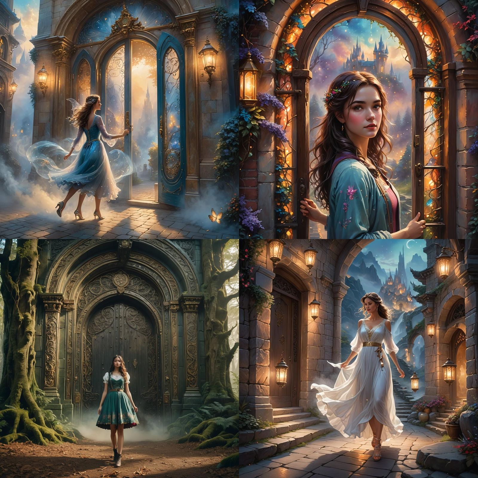 Ethereal Fantasy: Girl Between Worlds