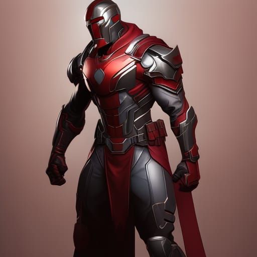 Next-Gen War Machine Portrait in Hyperdetailed Digital Art