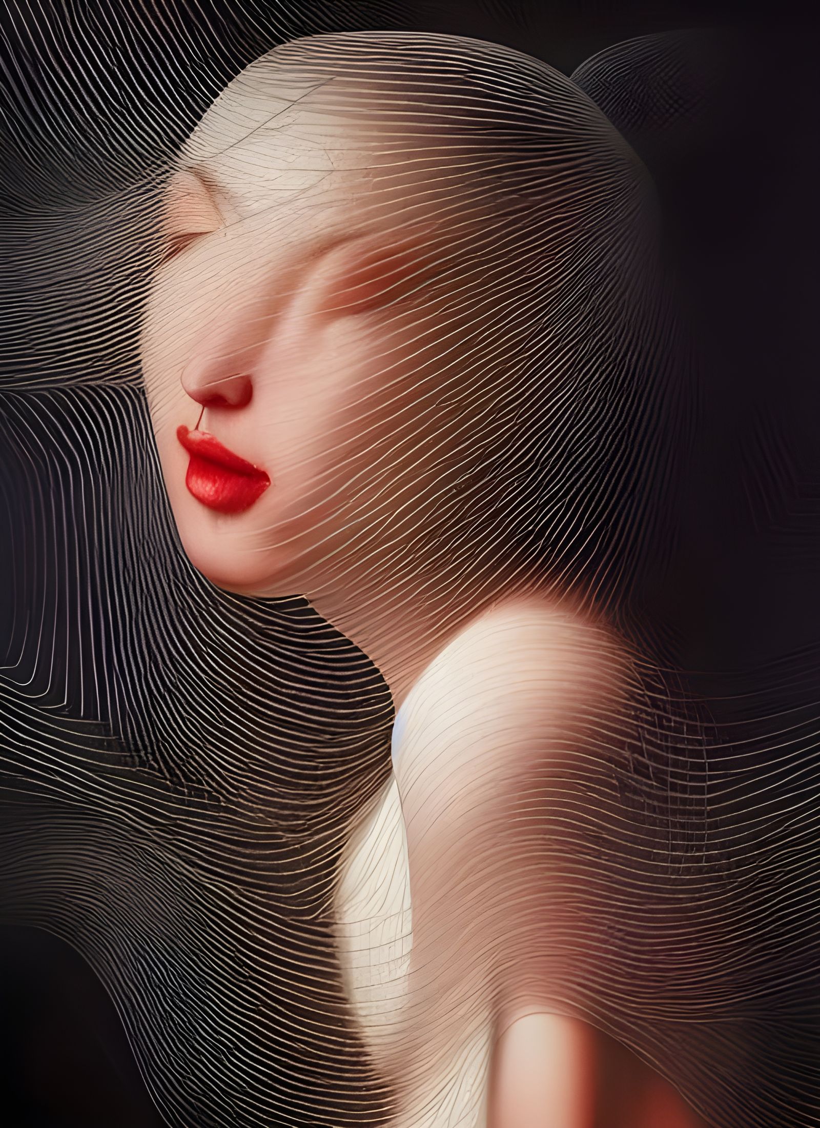 Hyperrealist Weave of Love and Gender Politics