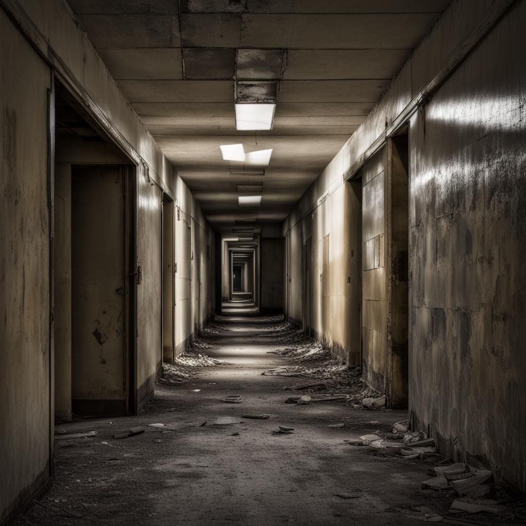 Eerie Liminal Spaces and Abandoned Urban Architecture