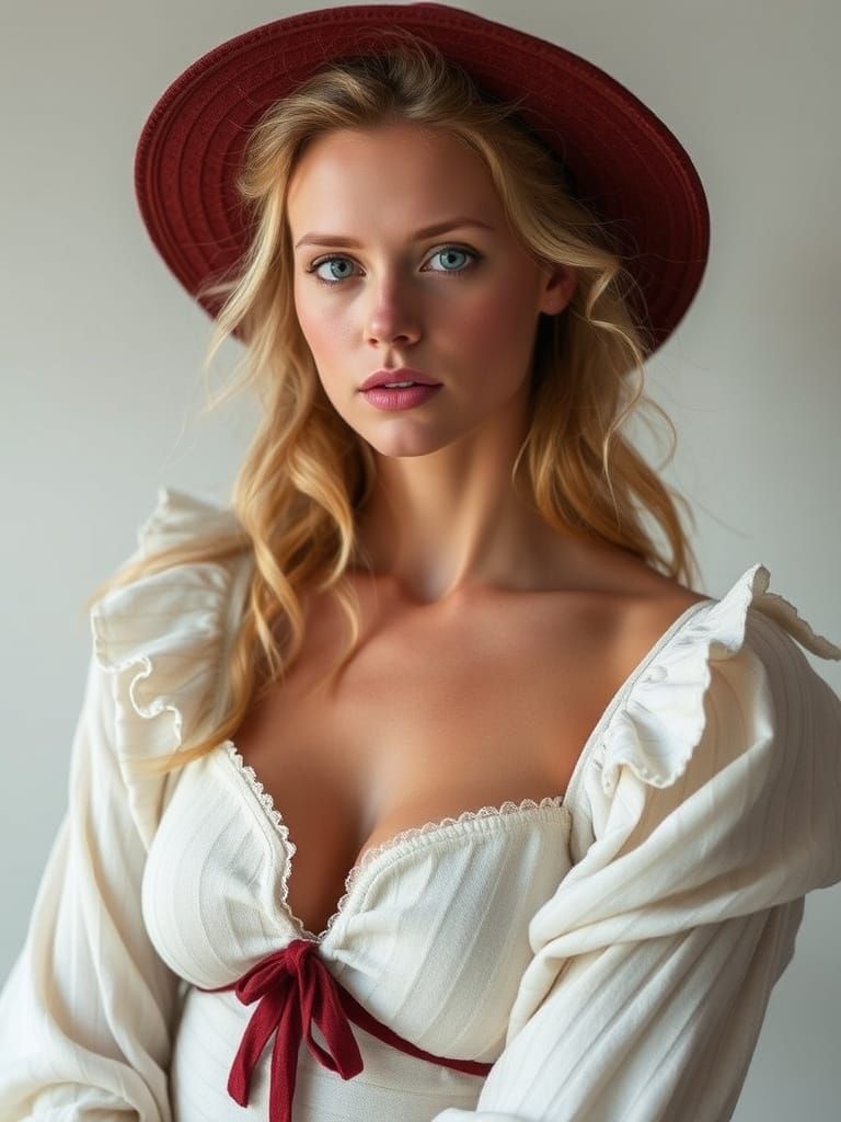 Nordic Goddess Ingrid Birgitta in Elegant Regalia